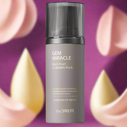 [theSAEM] Gem Miracle Black Pearl 02 Bubble Mask 105g