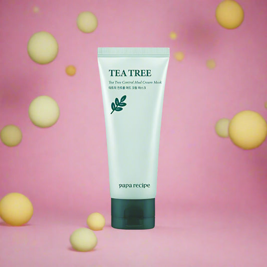 [PapaRecipe] Tea Tree Control Mud Cream Mask 100ml
