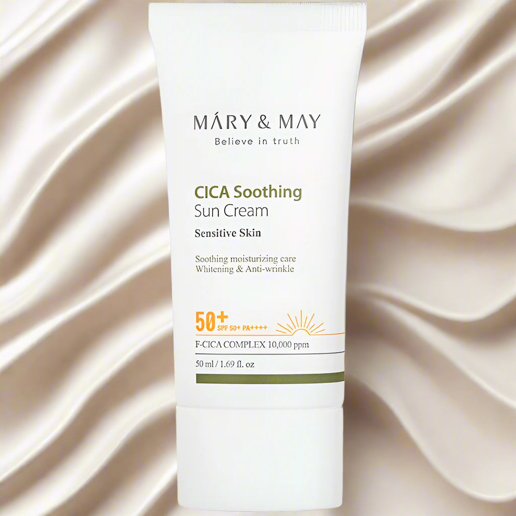 [MARY&MAY] CICA Soothing Sun Cream SPF50+ PA++++ - 50ml